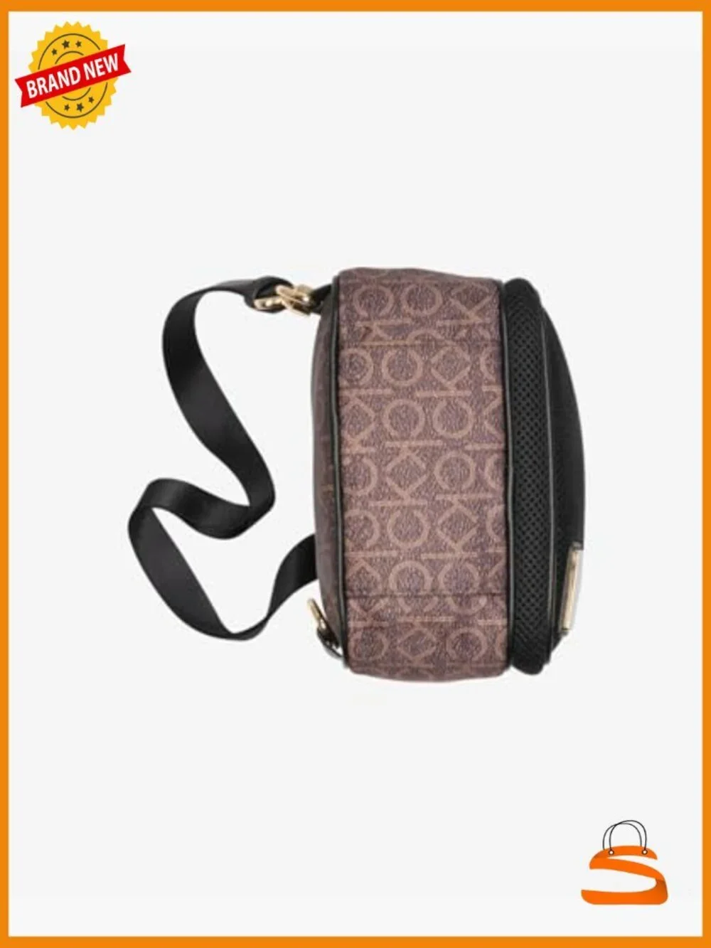 Sling Backpack - Nylon, Convertible, Adjustable Strap, 3 Pockets, Lightweight
